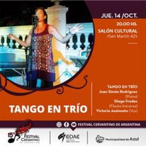 Mañana: Música urbana con “Trimonkys”  y tango de excelencia  con “Tango Trío”